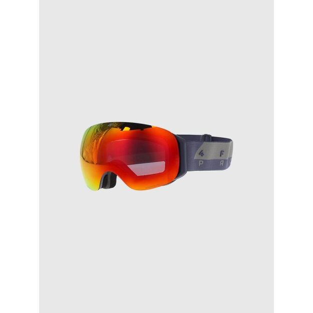 Ski goggles with multi-color coating unisex 4F 4FWAW25AGOGU068-32S