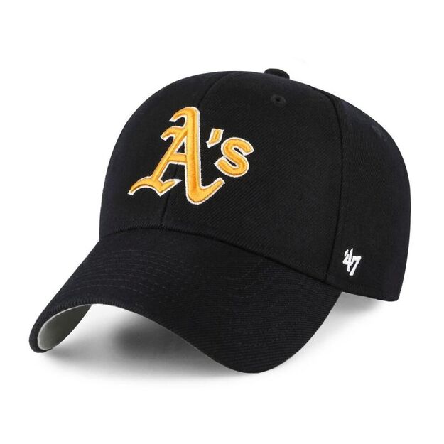 47 Brand Oakland Athletics Raised B Cap-MVP18WBV-BKG