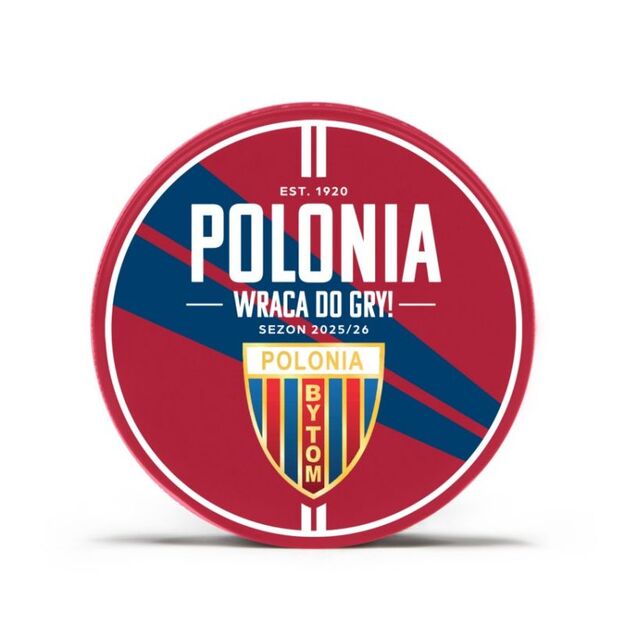 Hockey puck Polonia Bytom Back to the Game RED Ltd SREBKR-POWRR