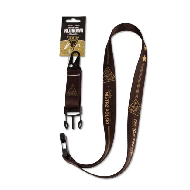 GKS Tychy Premium Lanyard SREBGKS-SMYCZ