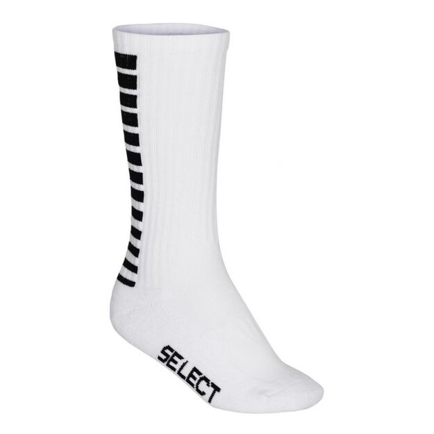 Select Striped Socks White T26-13540
