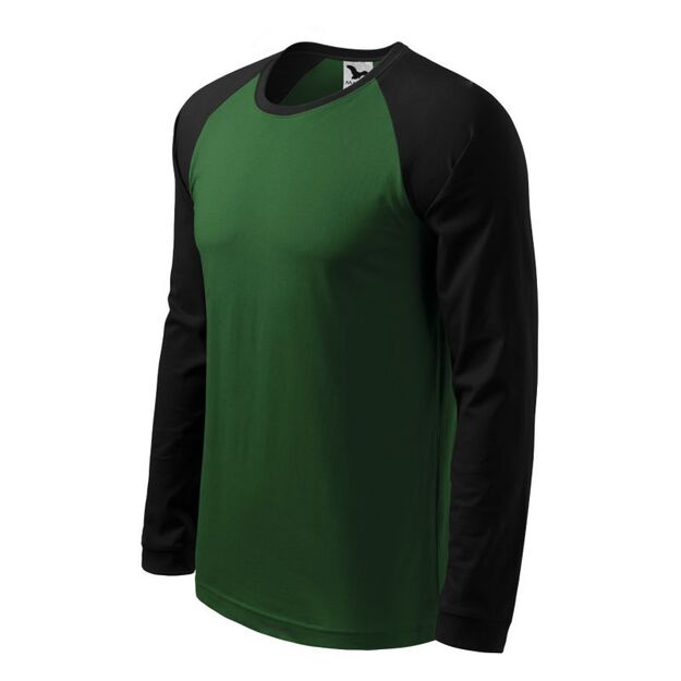 Malfini Street LS M T-shirt MLI-13006 bottle green