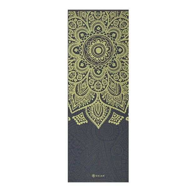 Gaiam yoga mat  SUNDIAL LAYERS  6mm 62432