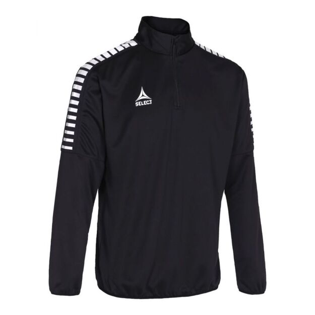 SELECT ARGENTINA 1/2 ZIP black sweatshirt