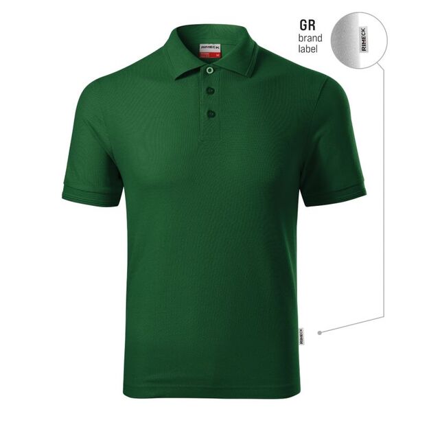 Reserve Men\ s Polo Shirt (Bottle Green (Brand Label))