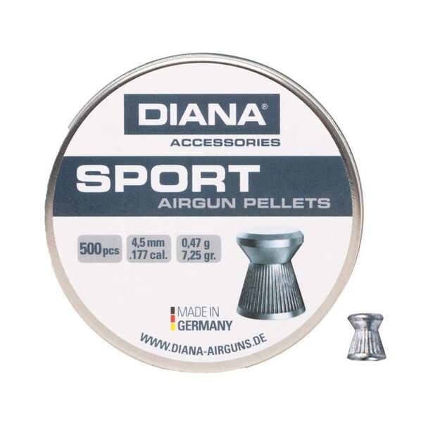 4.5 mm Diana Sport shot 500 pcs