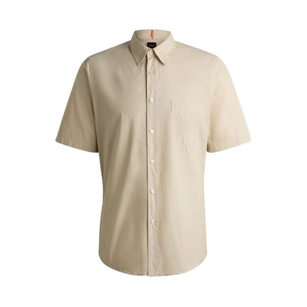 Men\ s shirt BOSS Relegant_6-short_M Light Beige (50537331-271)