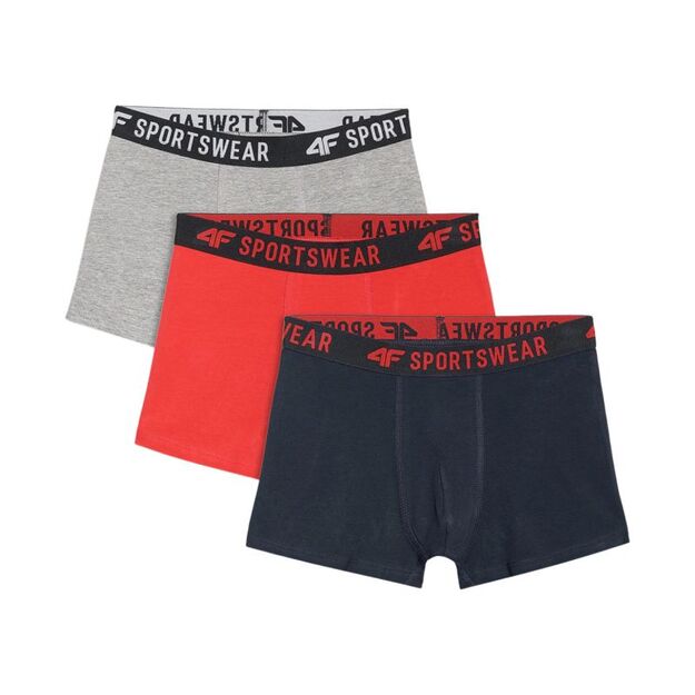 Boy\ s boxers 4F M061 3-pack multicolor 4FJWAW25UBXSM061 90S
