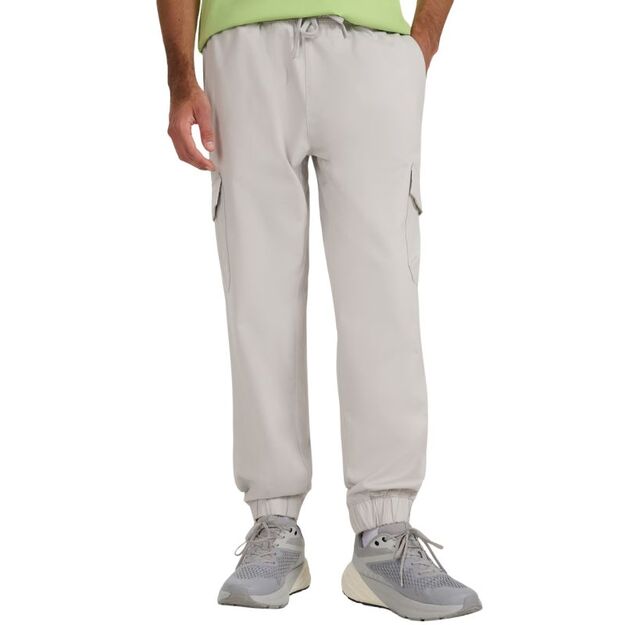 Men\ s trousers 4F CAS M1210 cool light gray 4FWAW25TTROM1210 27S