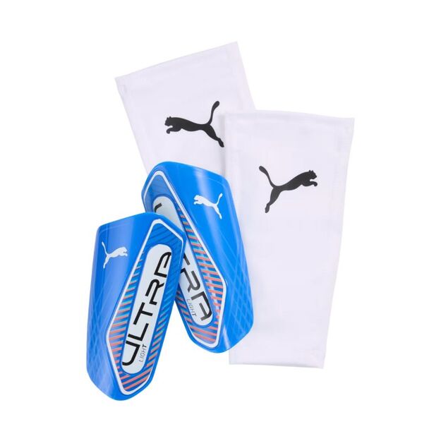 Puma Ultra Light Sleeve Football Shin Guards Blue 30989 04