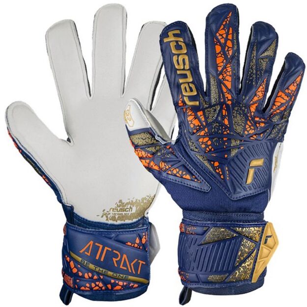 Reusch Attrakt Grip 5470815 4410 Goalkeeper Gloves
