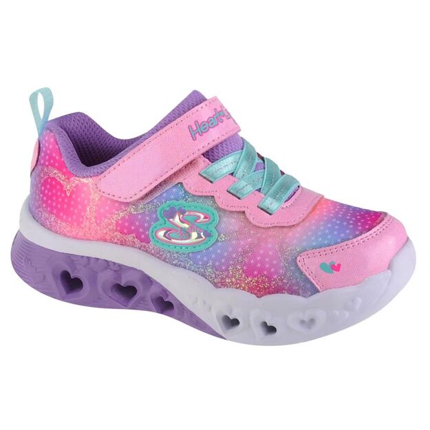 Skechers Flutter Heart Lights 302315N-PKMT Pink 21