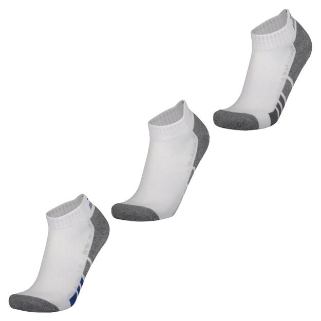 Skechers 3pk Mens 1/2 Terry Q-White Socks S114981-HWHT White 41-46