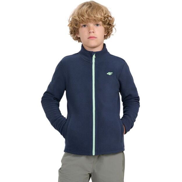 Boy\ s fleece 4F M413 navy blue 4FJWAW25TFLEM413 31S