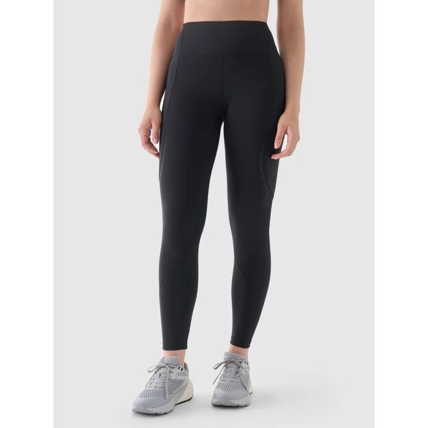 Women\ s 4F High Waist Running Leggings 4FWAW24TFTIF267-22S