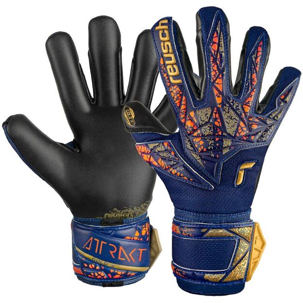Reusch Attrakt Gold XM 5470945 4411 Goalkeeper Gloves