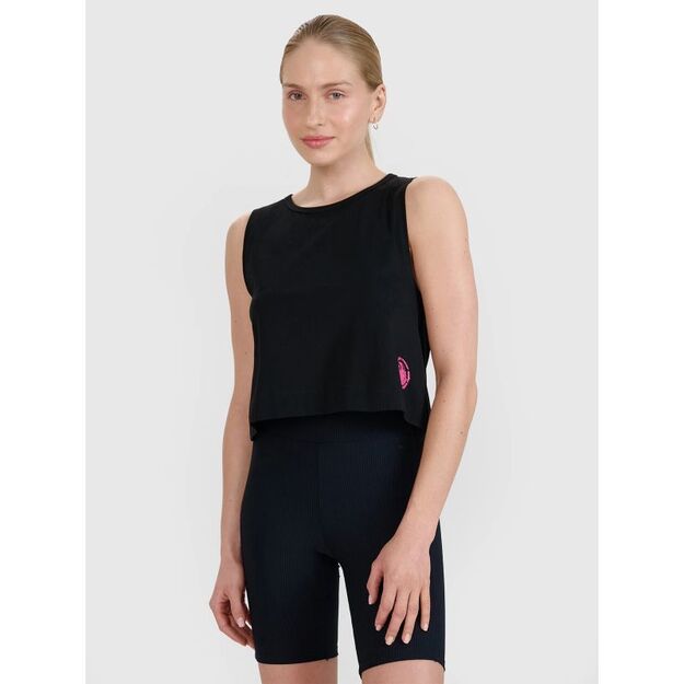 Women\ s regular printed top 4F 4FWSS25TSLEF118-20S