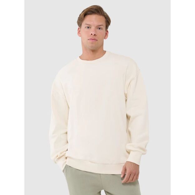 Men\ s oversize sweatshirt without zipper, without hood 4F 4FWSS25TSWSM1536-80S-12S