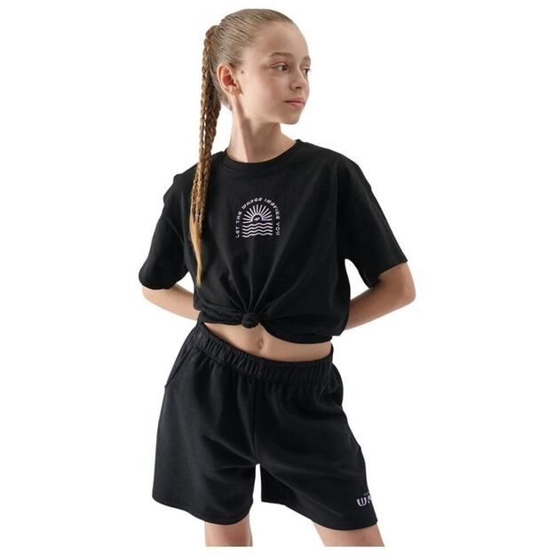 Girls\  printed top 4F 4FJWSS25TTSHF1872-20S