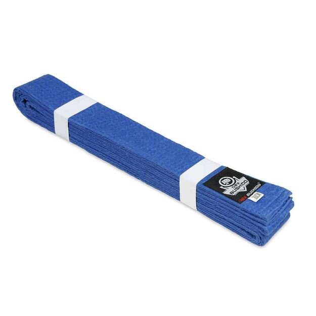 Karate kimono belt - blue 260 cm