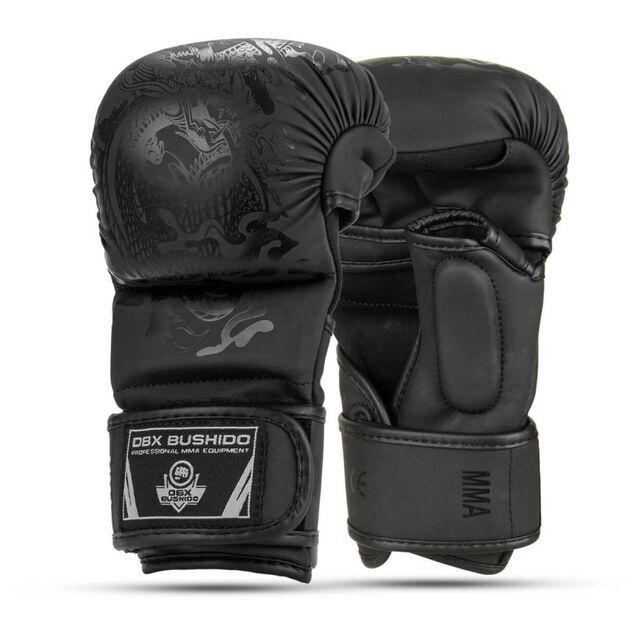 MMA Sparring Gloves M - Black Dragon - Valor Series