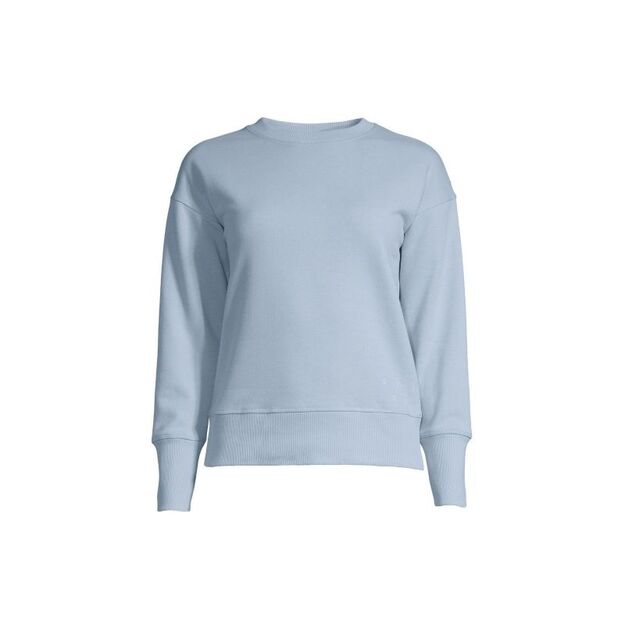 CASALL Natural Dye Terry Crew Neck sweatshirt blue