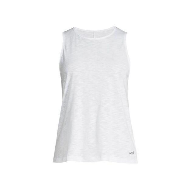 CASALL Soft Texture Tank White Training T-shirt