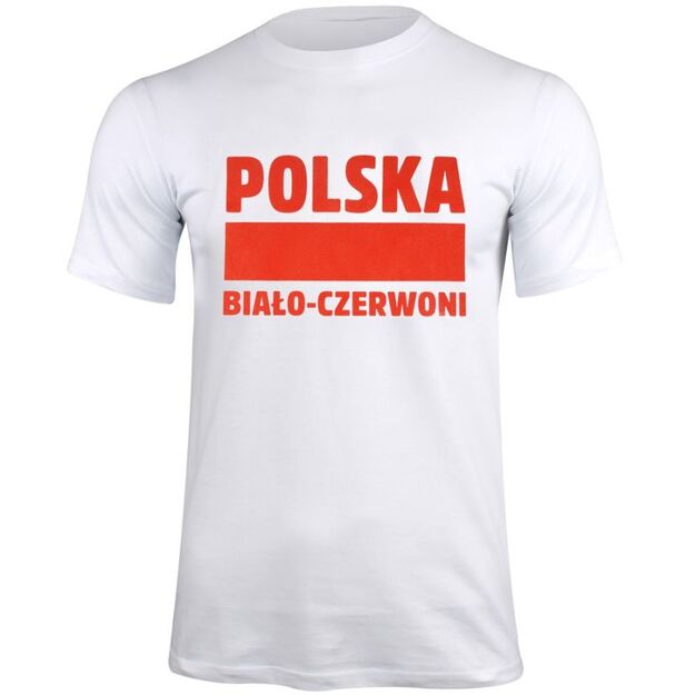 T-shirt Poland White and Red white S337909