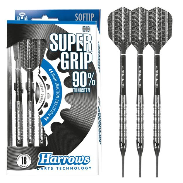 Harrows Supergrip Darts 90% Softip HS-TNK-000013257