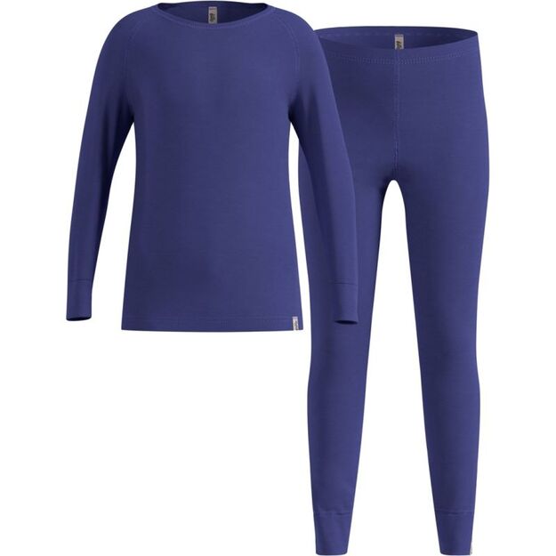 Thermal underwear - Odlo Set long MERINO 200 size 152cm Blue