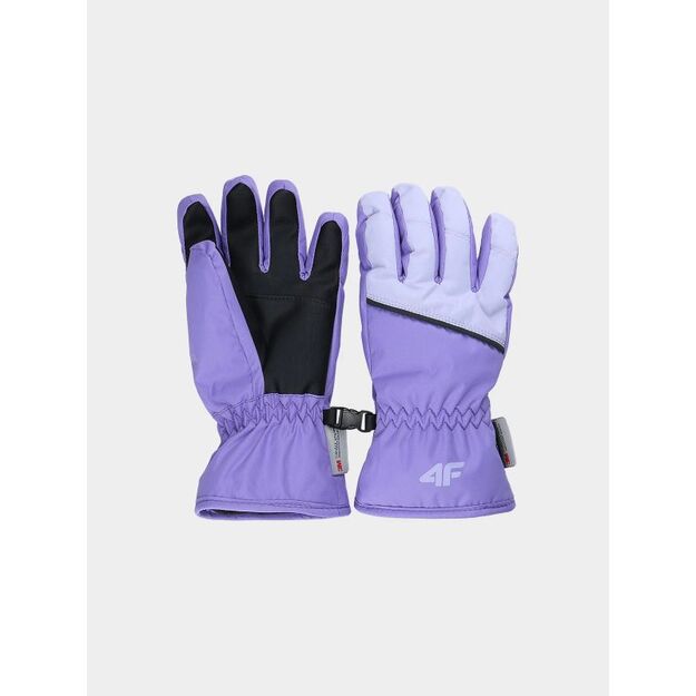 Children\ s ski gloves 4F Junior 4FJWAW24AFGLU154-51S