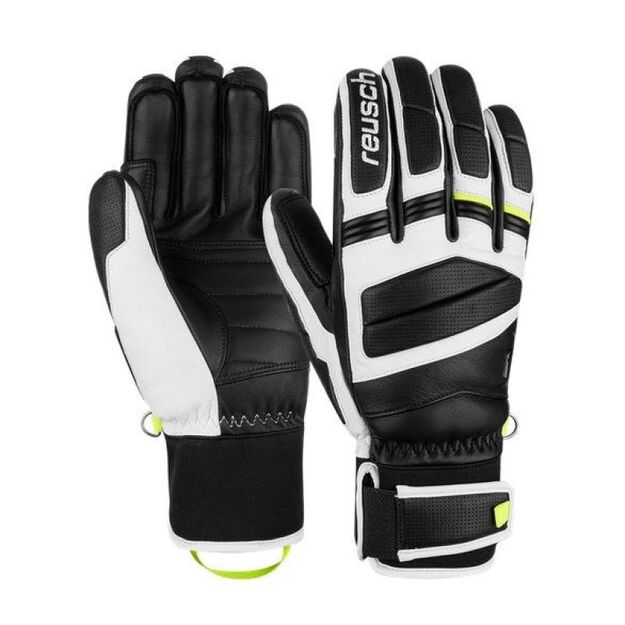 REUSCH Master Pro gloves size 8.5 black-white-yellow