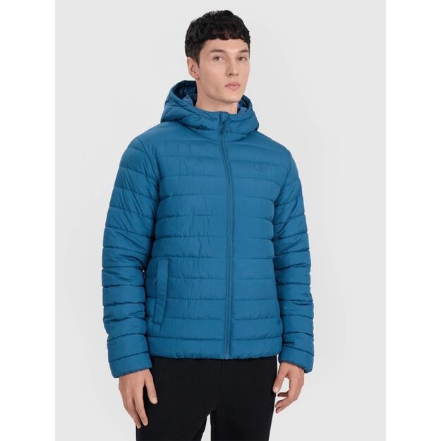 Men\ s down jacket with synthetic filling 4F 4FWAW25TDJAM598-030S