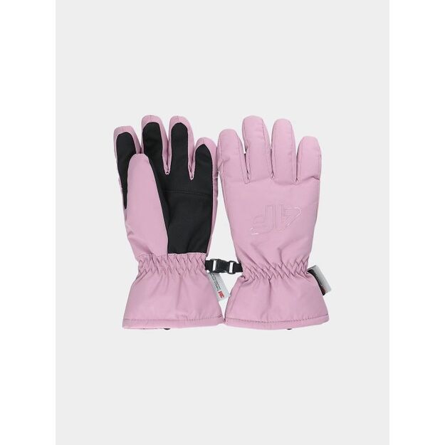 Children\ s ski gloves 4F Junior 4FJWAW24AFGLU130-56S