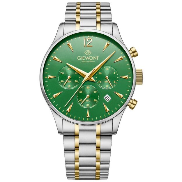 Giewont Chronograph Sapphire Green Men\ s Watch GW6310-B6