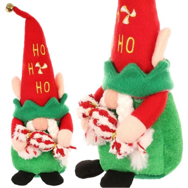 DECORATIVE ELF 28CM WITH GIFT BAG
