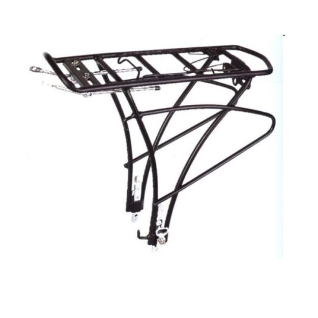 Luggage rack 24-28\ \  adjustable aluminum IB black