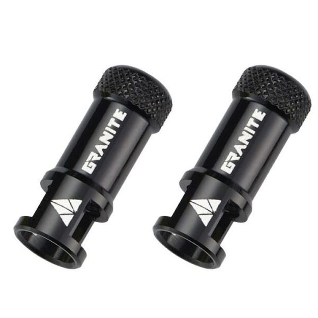 GRANITE valve caps FV JUICY black
