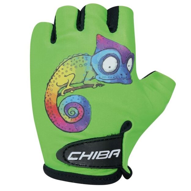 CHIBA COOL KIDS gloves green chameleon S