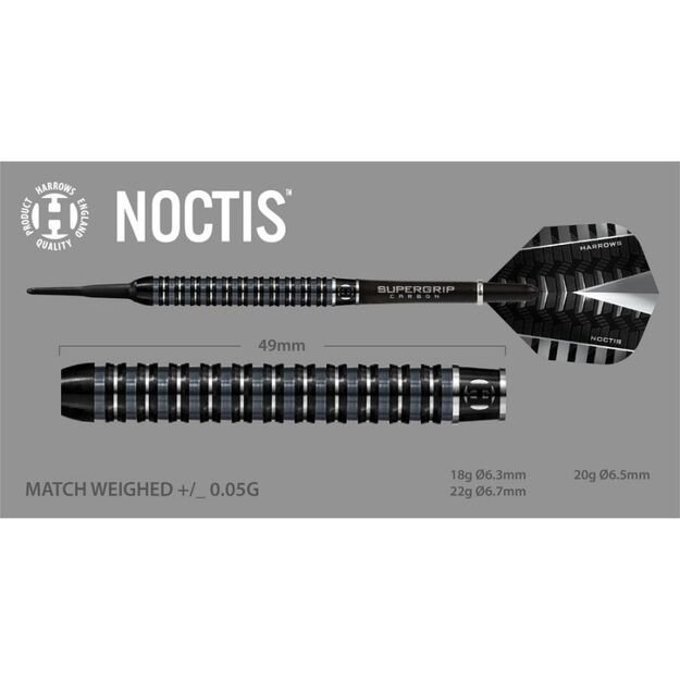 Harrows Noctis Darts 90% Softip HS-TNK-000016015