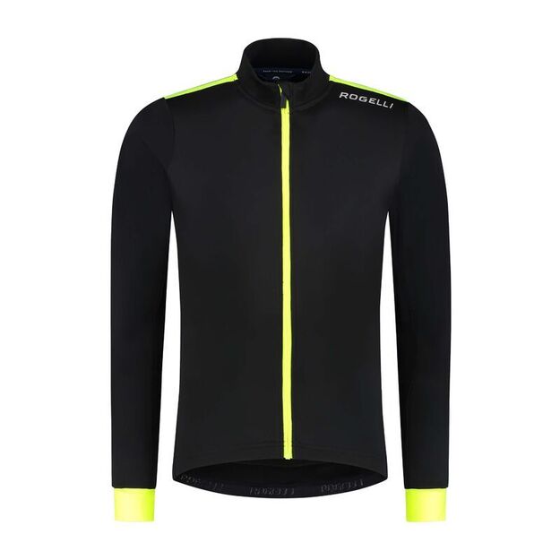 Rogelli long sleeve t-shirt CORE black-fluorescent S