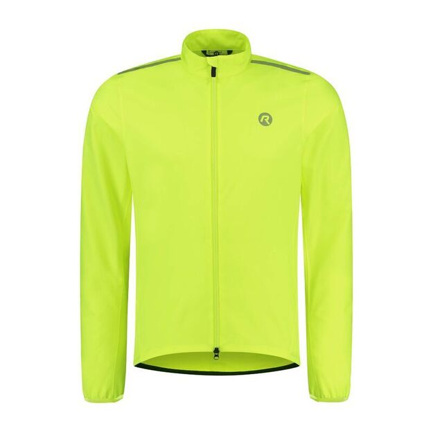 Rogelli DISTANCE fluorescent rain jacket 3XL