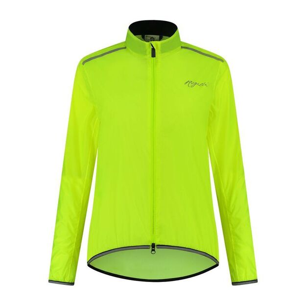 Rogelli women\ s rain jacket ESSENTIAL fluor L