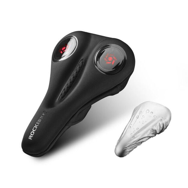 Rockbros saddle cover black and red