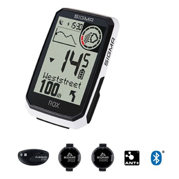 Sigma ROX 4.0 ENDURANCE SENSOR SET white