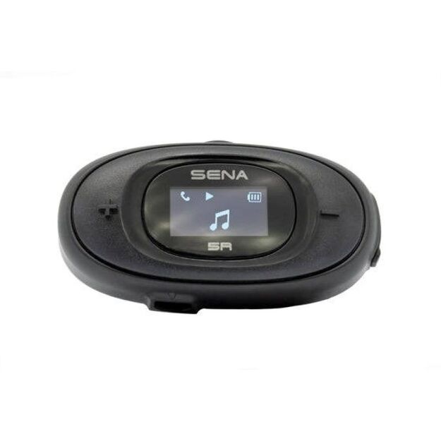 Sena 5R-01D 5R Bluetooth 5.1 700m Motorcycle Intercom with LCD Display and Universal Microphone Set for 2 Helmets