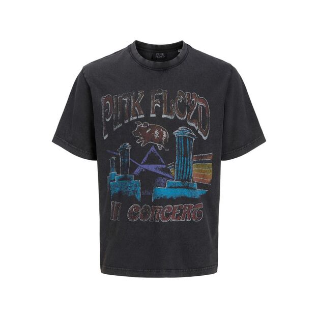 Jack&Jones t-shirt Pink Floyd TEE SS CN STYD 12290792 BLACK