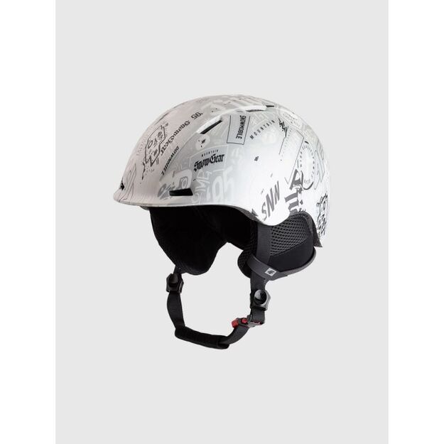 Unisex ski helmet 4F 4FRAW25AHELU105-28A