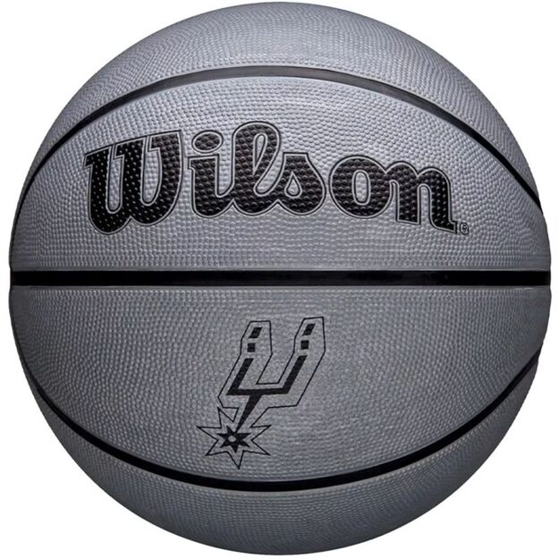 Wilson NBA Team Tribute Solid San Antonio Spurs Ball WZ4025427XB Basketball