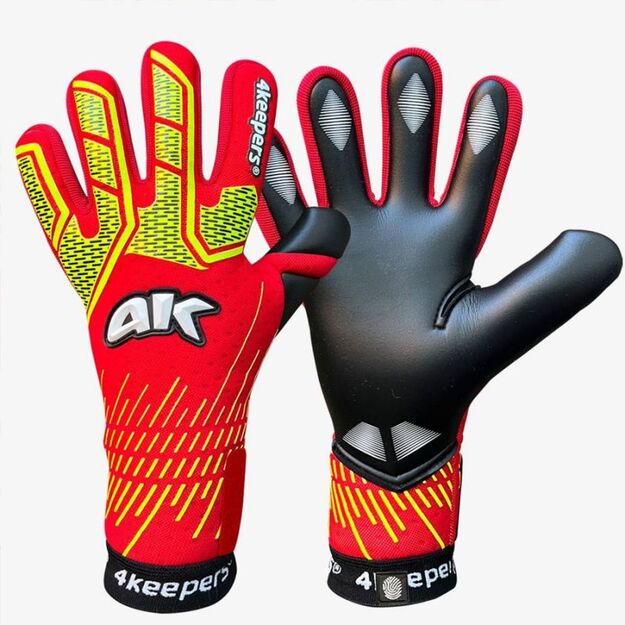 4keepers Neo Elegant Neo Lava NC Jr S982843 Goalkeeper Gloves